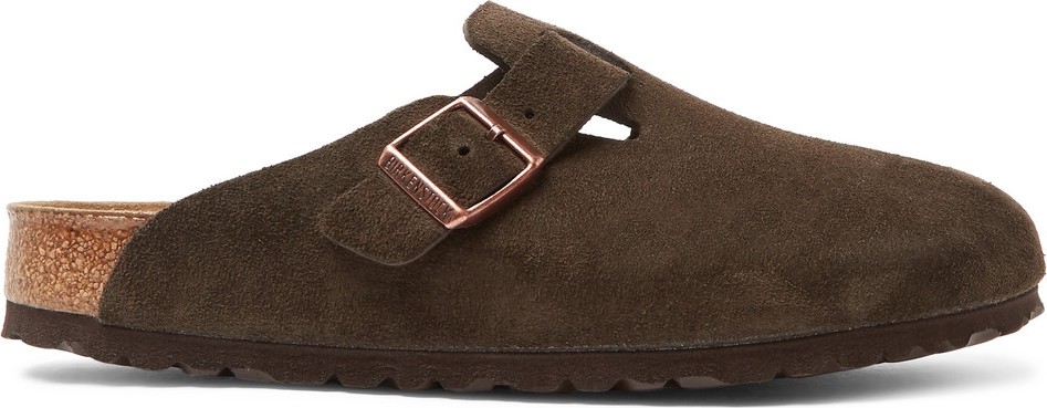 Birkenstock Boston Suede Sandals