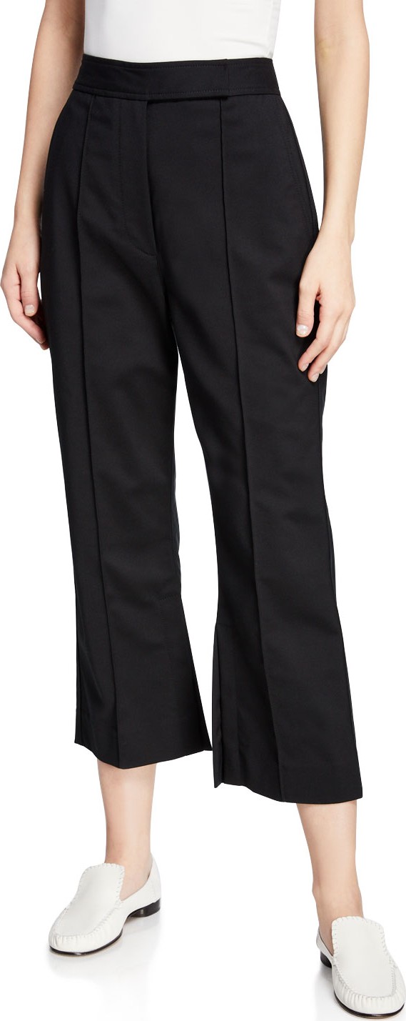 3.1 Phillip Lim Cropped Side-Slit Tailored Pants 3.1 Phillip Lim Cropped Side-Slit Tailored Pants