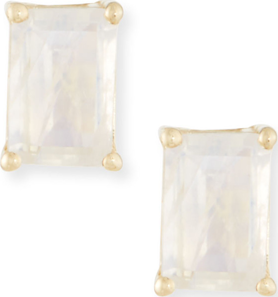 KALAN by Suzanne Kalan 14k Gold Emerald-Cut Stud Earrings