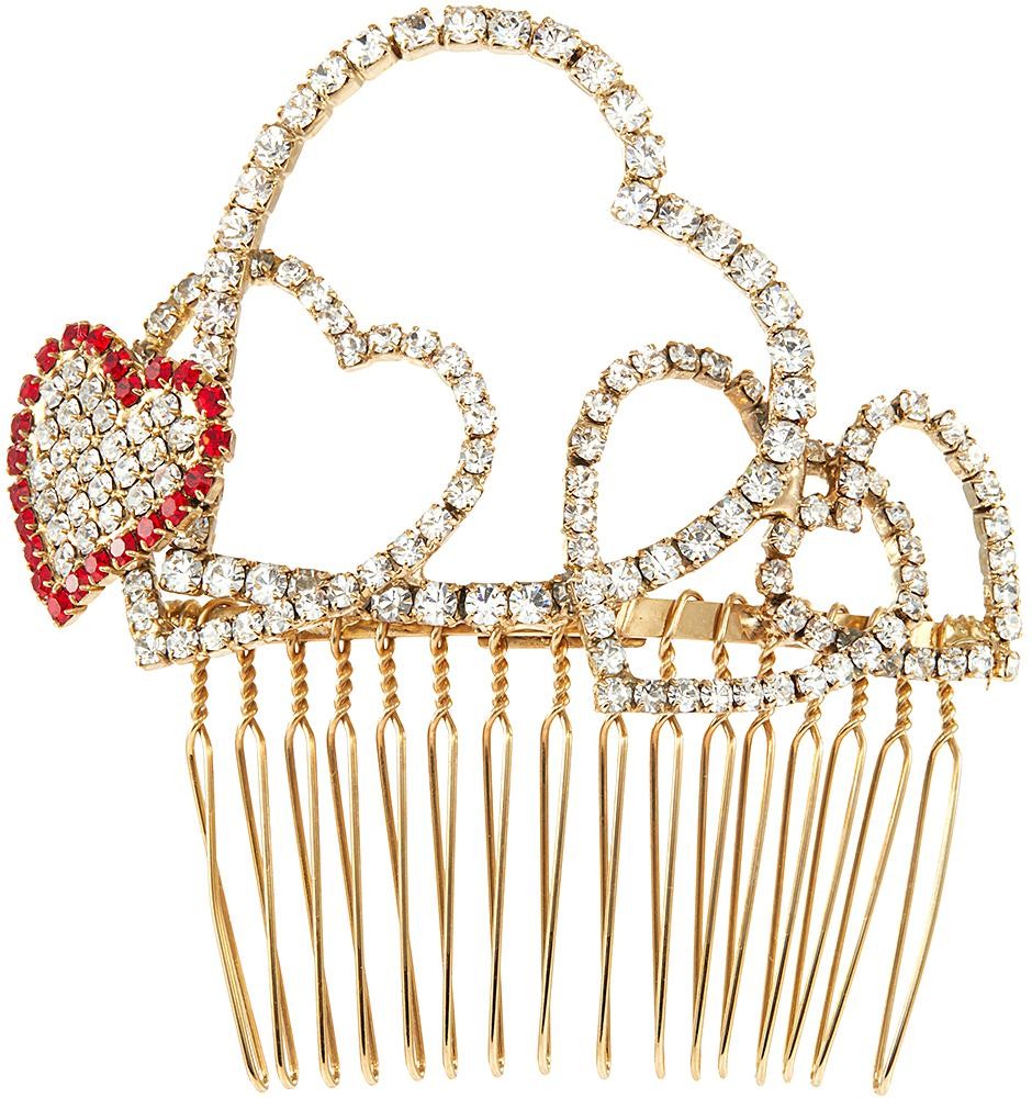 Rosantica Paladino' multi colour crystal embellished hair comb