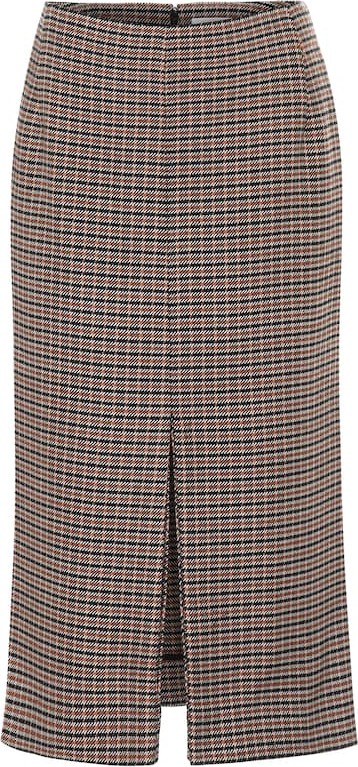 Victoria Beckham Checked wool skirt