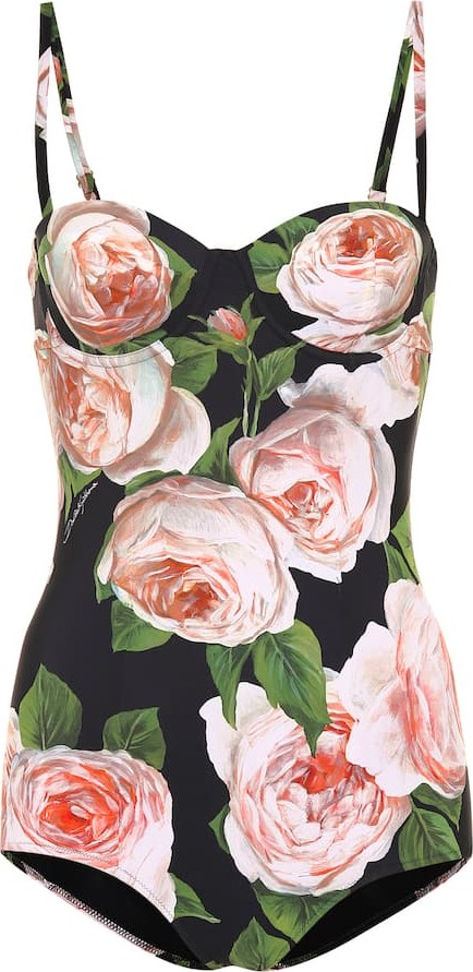 Dolce & Gabbana Floral one-piece swimsuit
