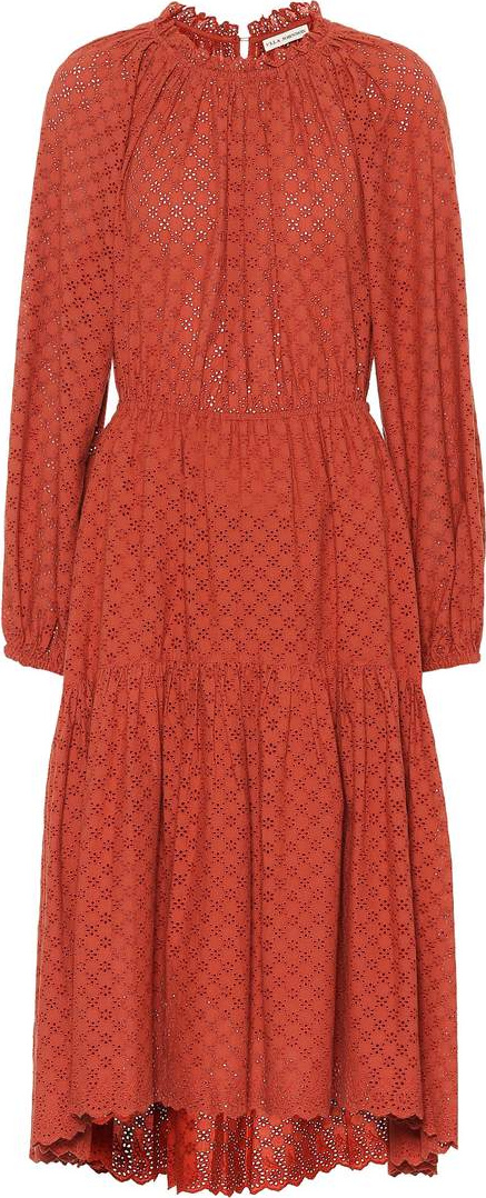 Ulla Johnson Ambre cotton eyelet lace dress