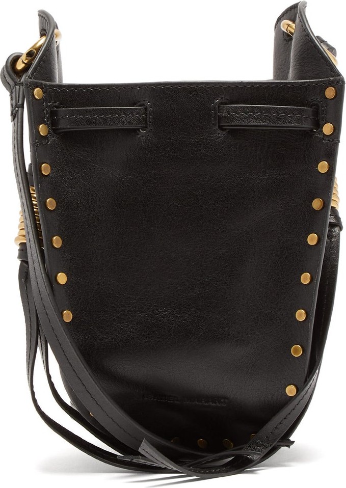 Isabel Marant Radji mini studded leather bucket bag