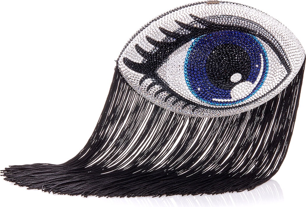 Judith Leiber Blinkie Football Collector's Edition Crystal Clutch Bag