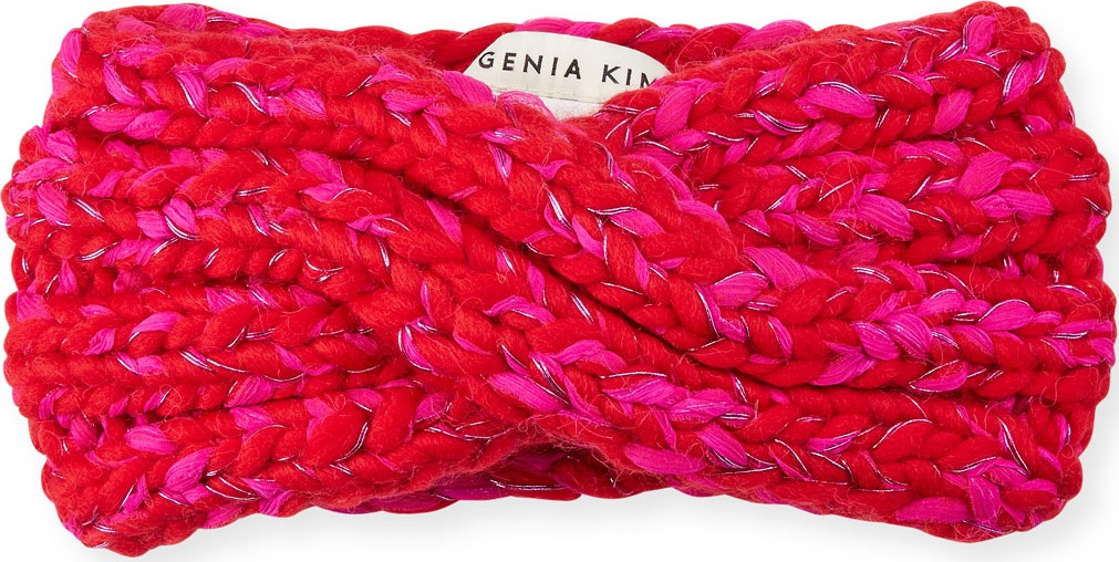 Eugenia Kim Lula Metallic Knit Ear Warmer Headband