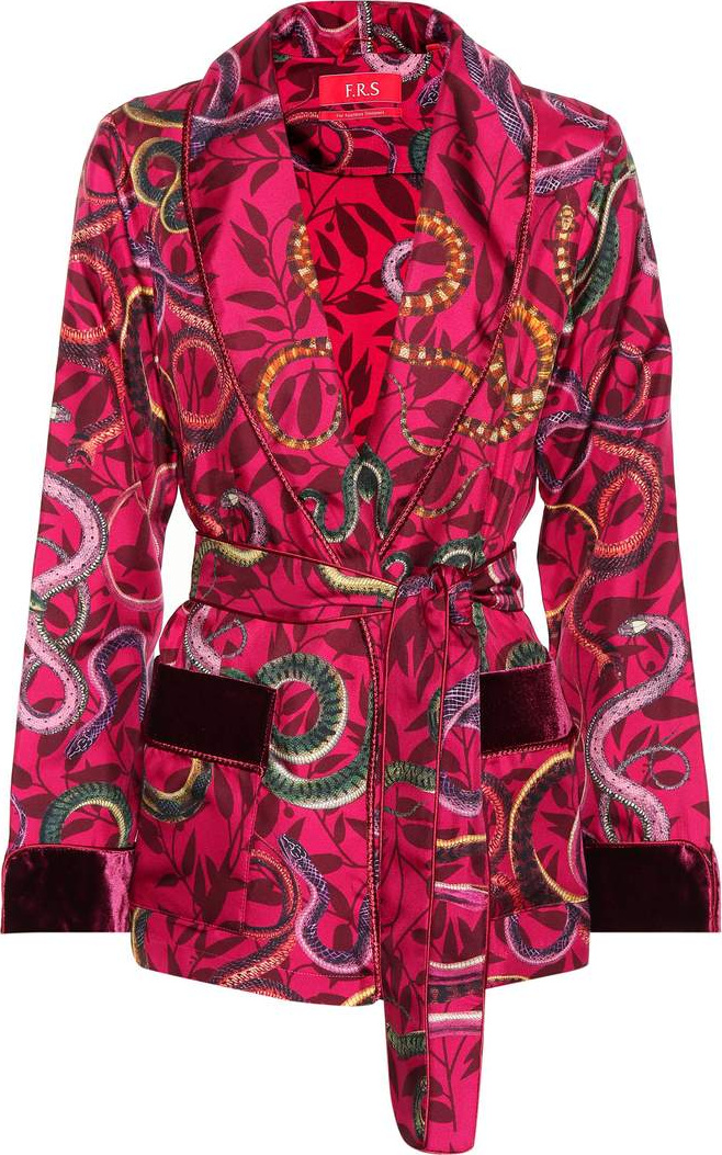 F.R.S For Restless Sleepers Armonia silk pajama jacket