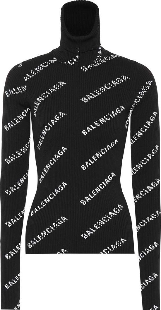 Balenciaga Logo-printed sweater