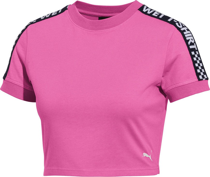 PUMA fenty x puma by rihanna short sleeve cropped t-shirt