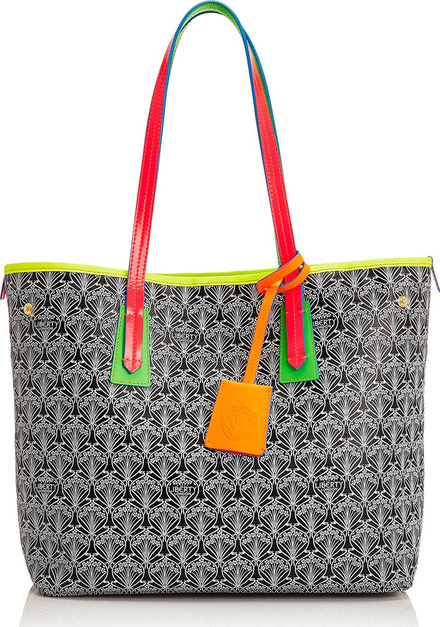 Liberty London Neon Little Marlborough Tote Bag