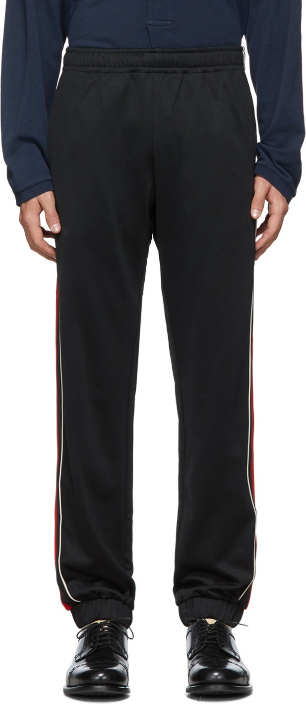 Gucci Black Jersey Lounge Pants