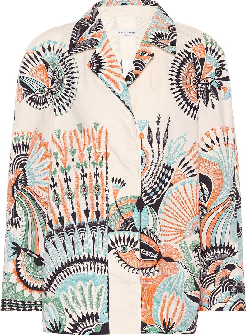 Dries Van Noten Exclusive to mytheresa.com – printed cotton shirt