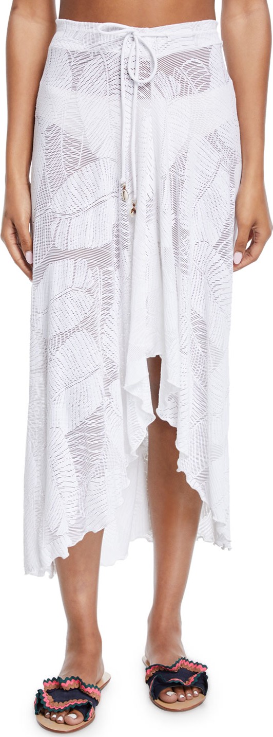 Letarte Palm Lace Coverup Skirt