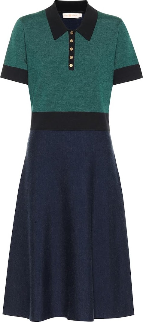 Tory Burch Stretch wool-blend dress