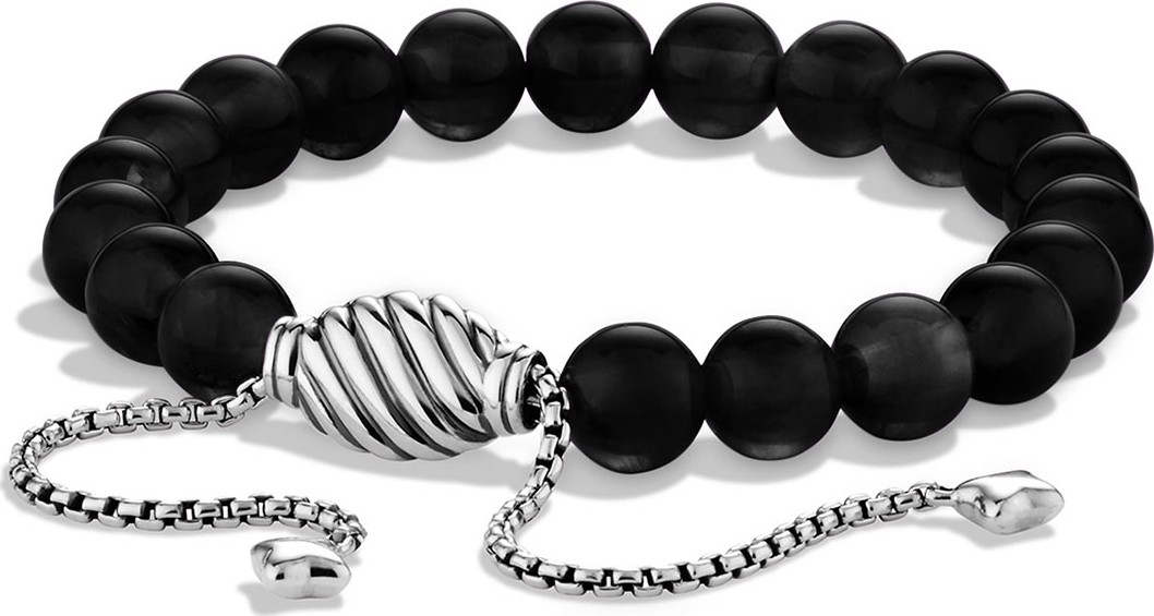 David Yurman Spiritual Beads Bracelet with Black Onyx