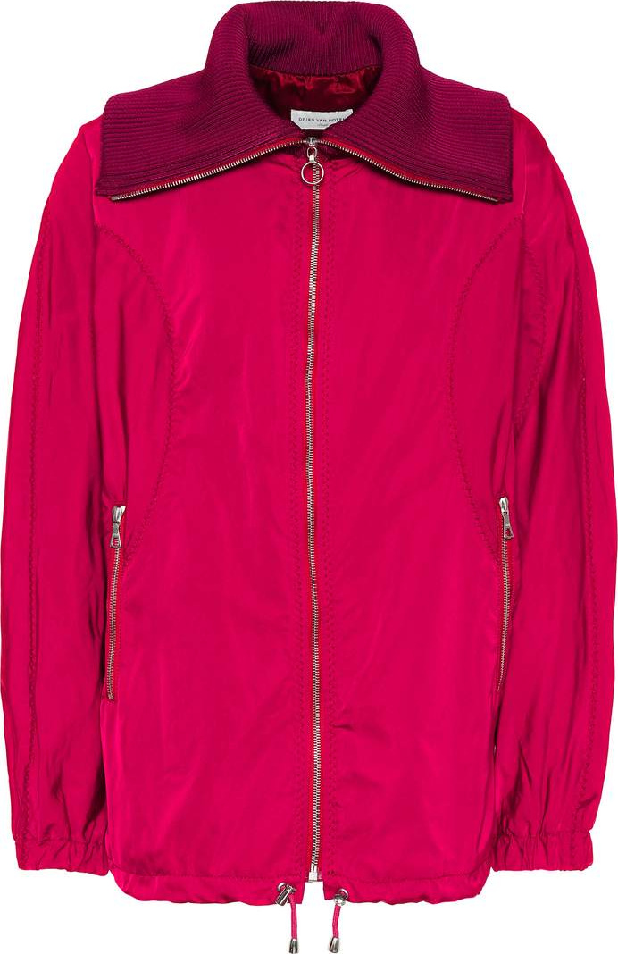Dries Van Noten Silk-blend jacket