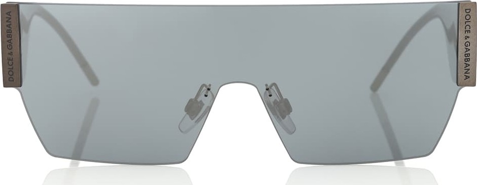 Dolce & Gabbana Rectangular wrap sunglasses