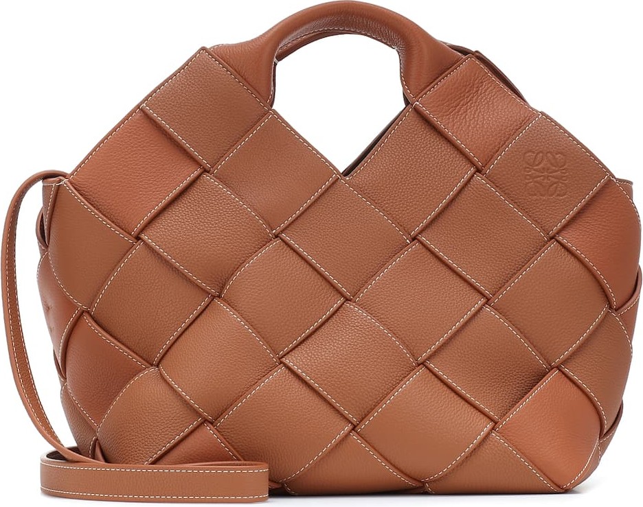 LOEWE Woven leather tote