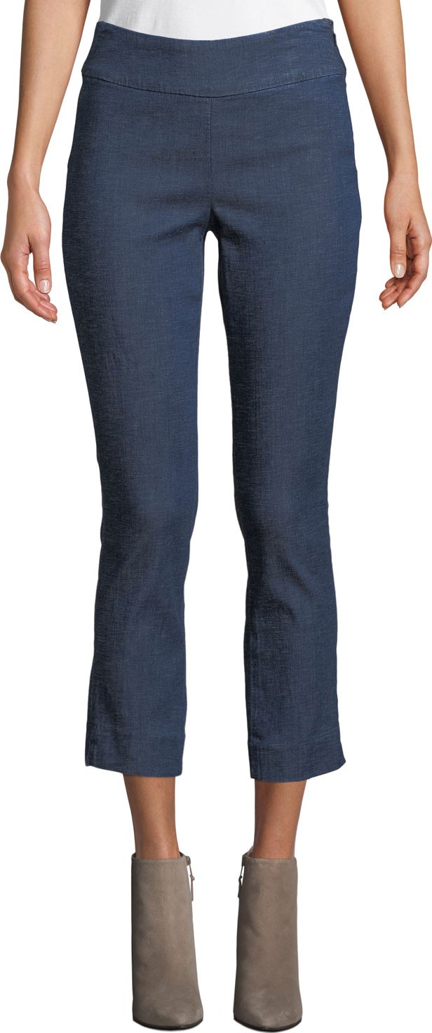 NIC+ZOE Ticket Denim Cropped Pants