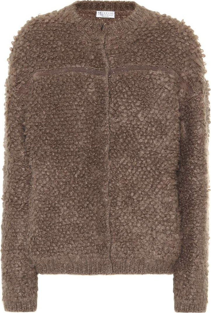 Brunello Cucinelli Mohair and wool-blend jacket
