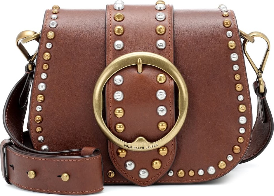 Polo Ralph Lauren Lennox leather crossbody bag