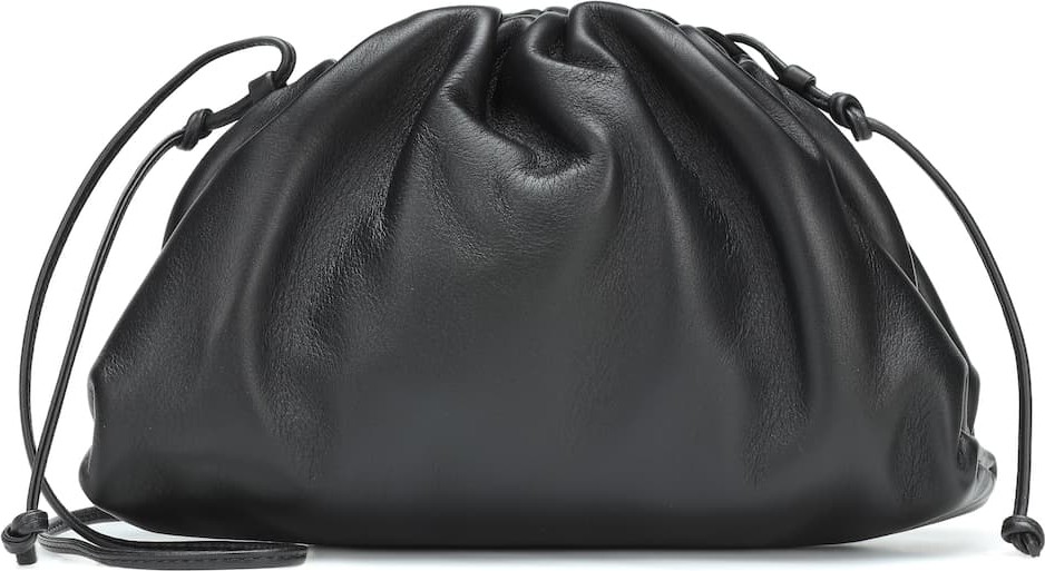 Bottega Veneta The Mini Pouch leather clutch