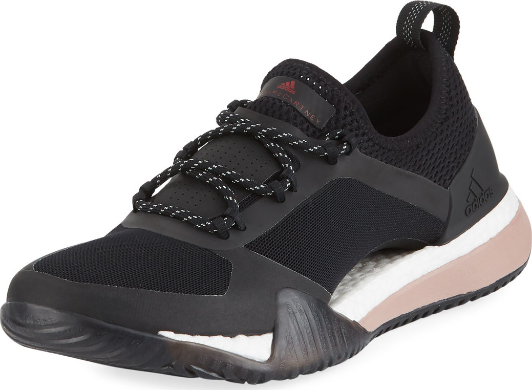 Adidas By Stella McCartney PureBoost X Mesh Sneakers, Black