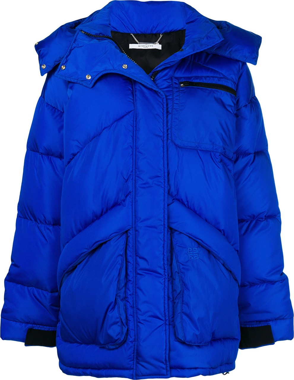 Givenchy 4G logo embroidered padded jacket