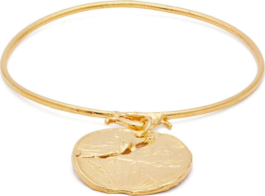 Alighieri The Starry Night gold-plated bangle