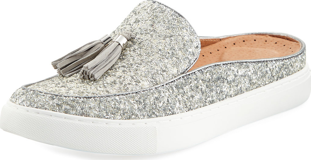 Gentle Souls Rory Glitter Tassel Mule Sneakers Gentle Souls Rory Glitter Tassel Mule Sneakers