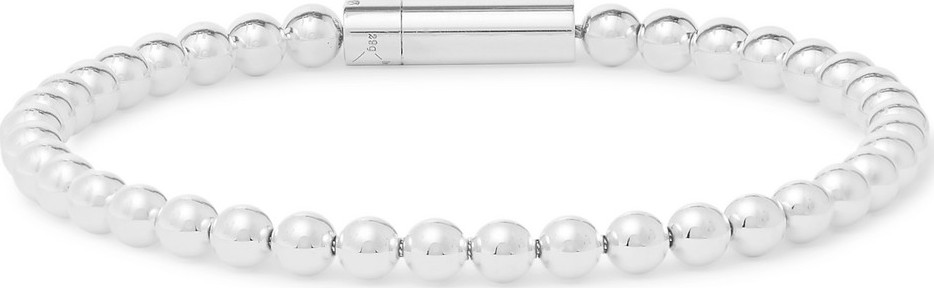 Le Gramme Le 25 Beaded Polished Sterling Silver Bracelet