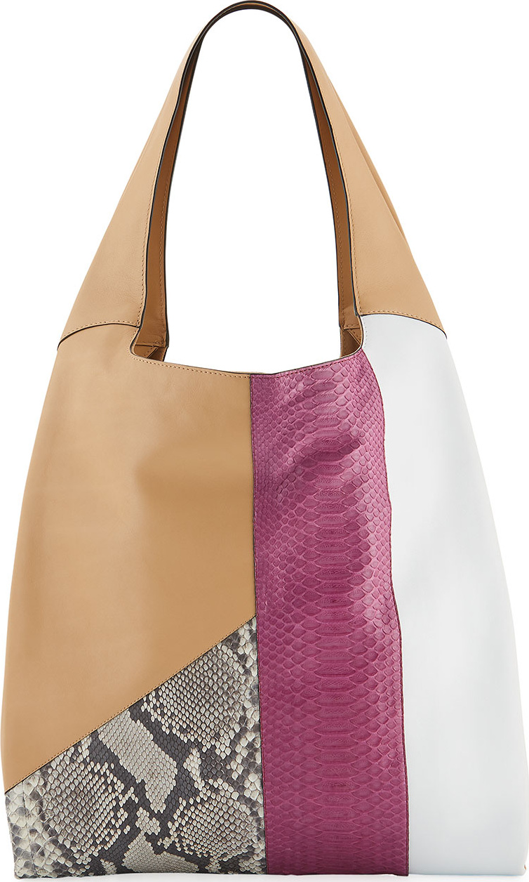 Hayward Grand Shopper Smooth Tote Bag, Neutral