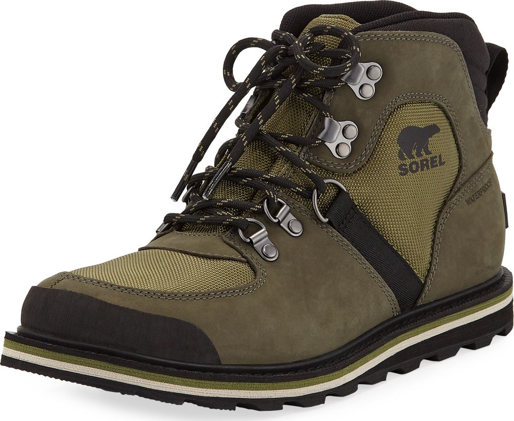 Sorel Men's Madson Waterproof Suede Hiker Boots