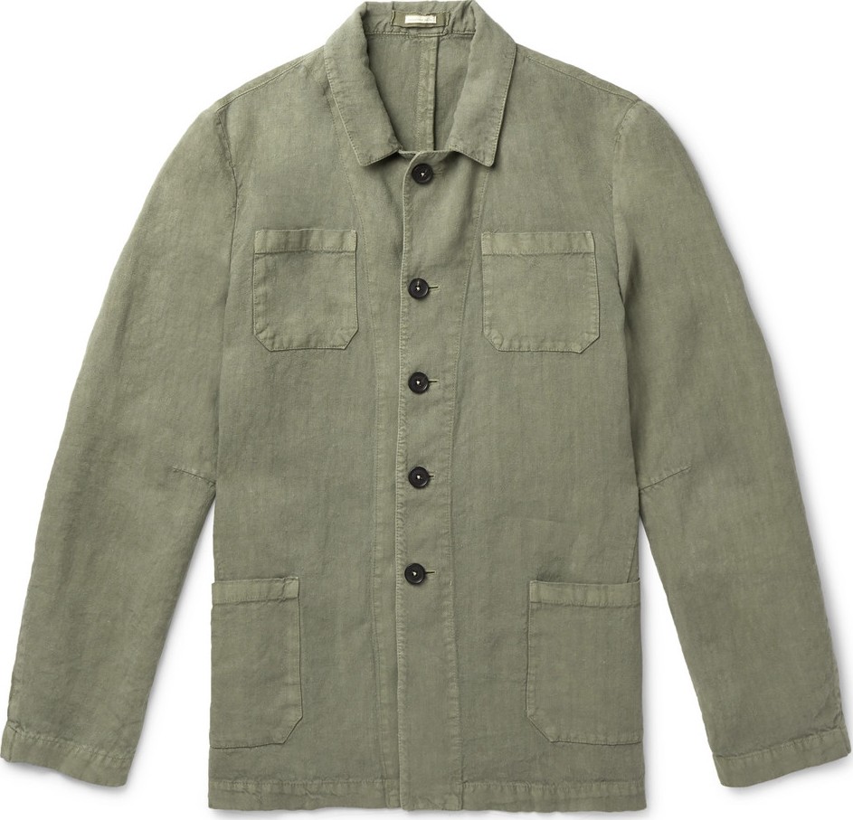Massimo Alba Linen Shirt Jacket