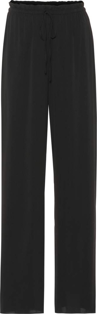 THE ROW JR stretch silk pants