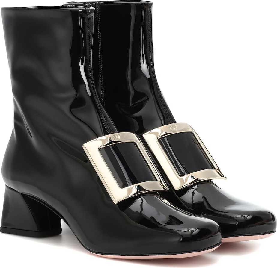 Roger Vivier Très Vivier leather ankle boots