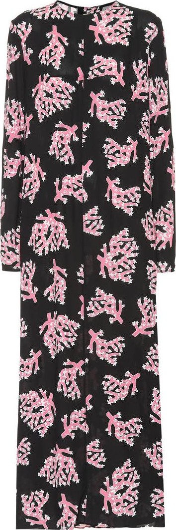 Marni Printed midi dress