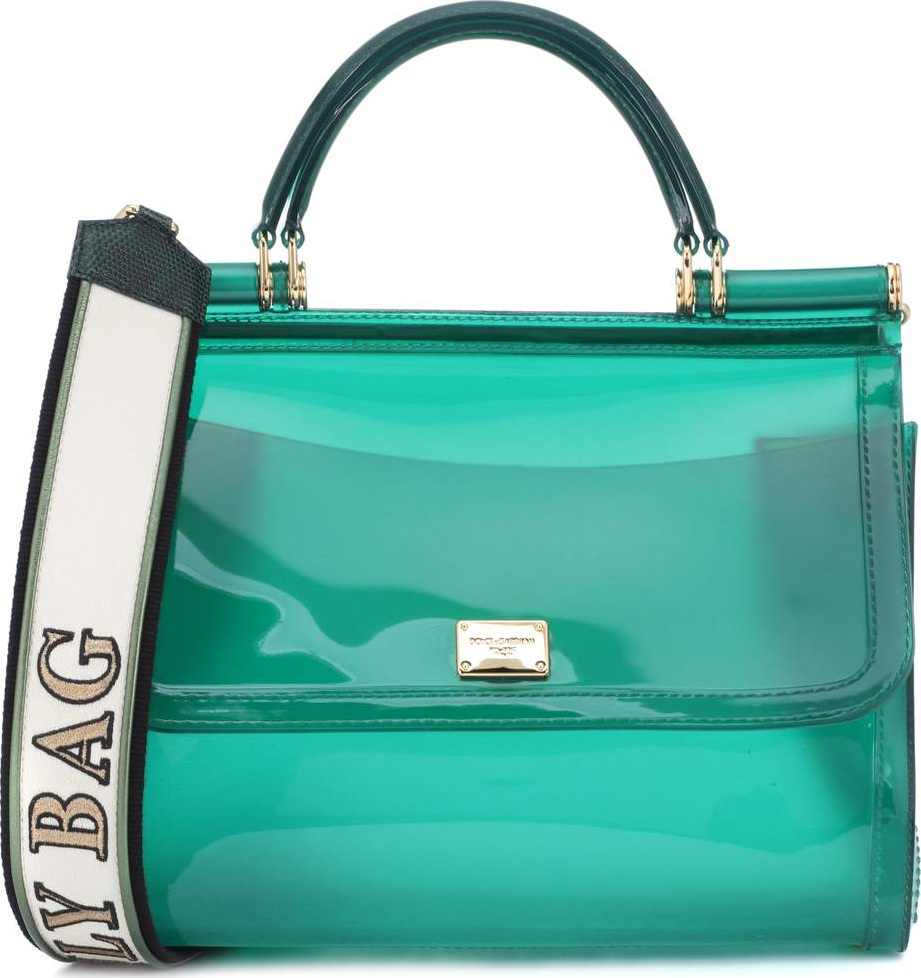 Dolce & Gabbana Transparent Sicily shoulder bag