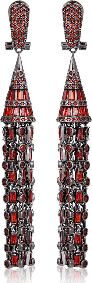 Fallon Monarch Deco Tuile Earrings