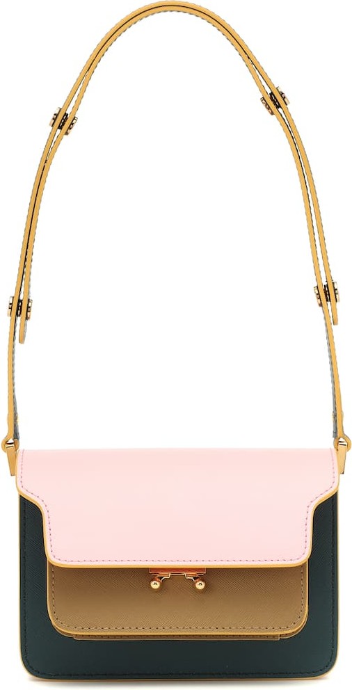 Marni Trunk Micro leather shoulder bag