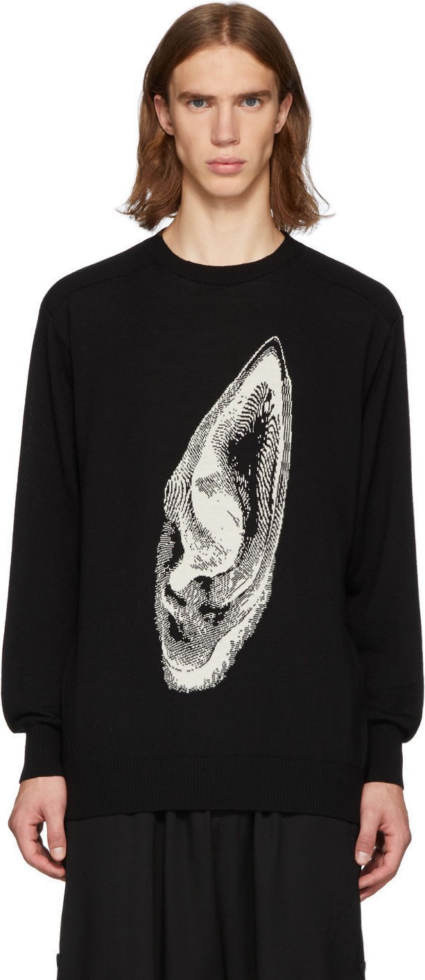 Undercover Black Wool 'Industrial Ambient' Sweater