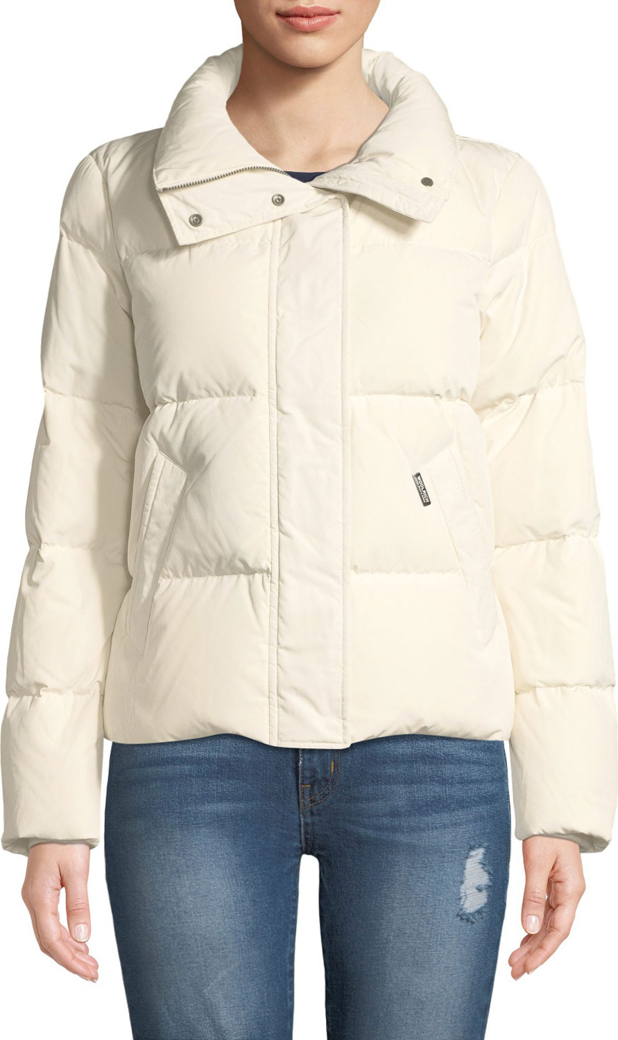 Woolrich Short Puffy Down Jacket
