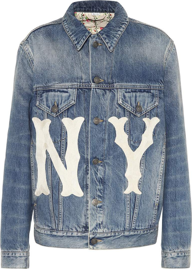 Gucci NY Yankees denim jacket