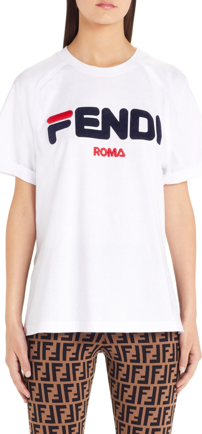 Fendi Sport Logo Tee