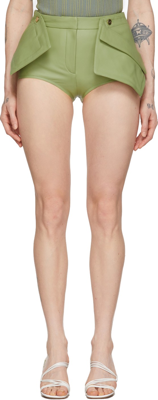 Jacquemus Green ' Le Short Boca' Shorts