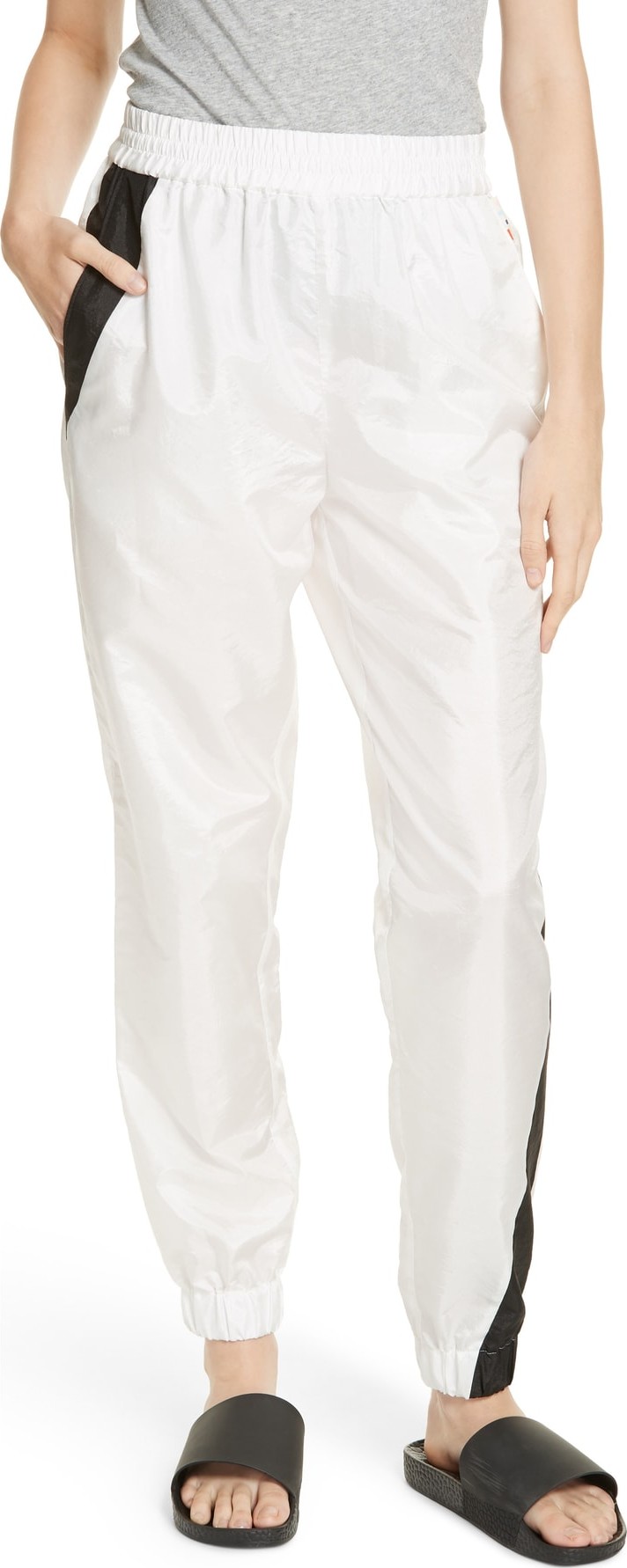 Tibi Contrast Detail Joggers