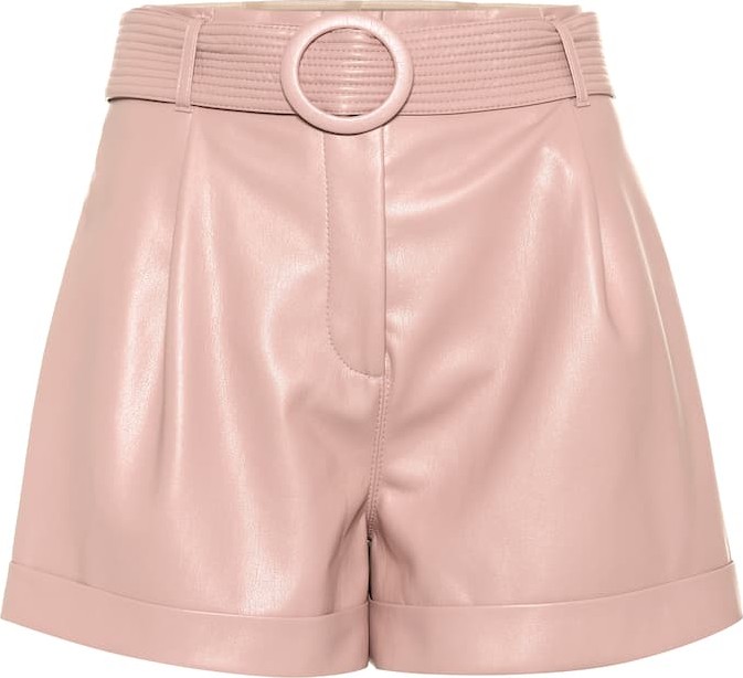 Nanushka Exclusive to Mytheresa – Joyce faux leather shorts