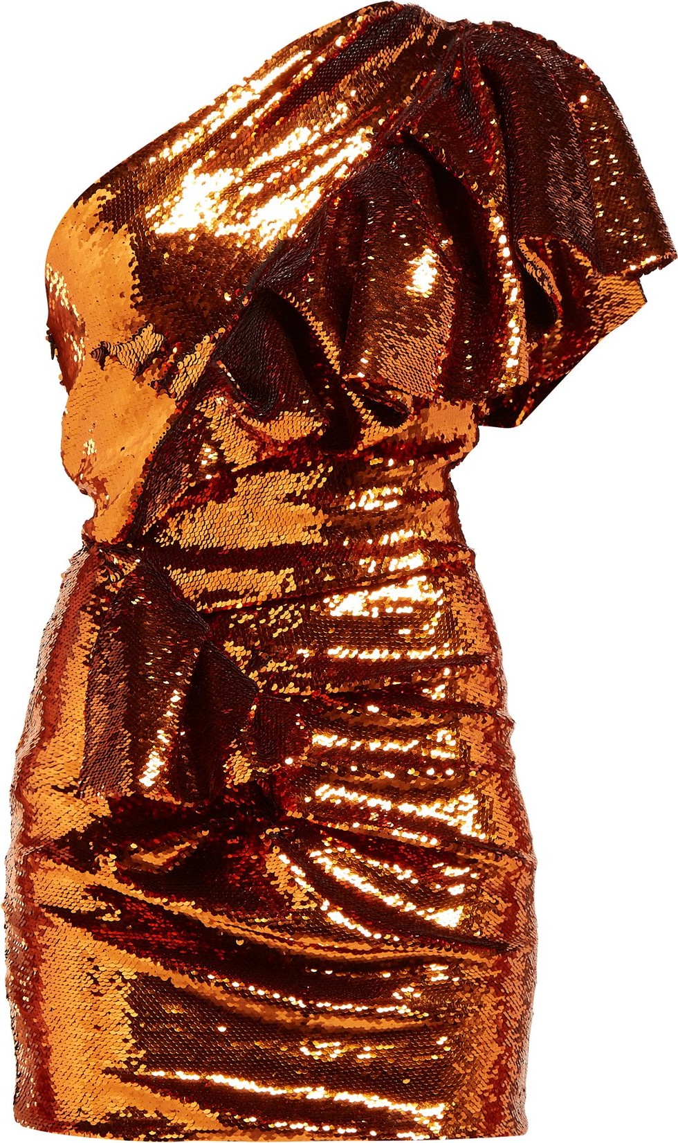 Alexandre Vauthier Asymmetric sequinned mini dress