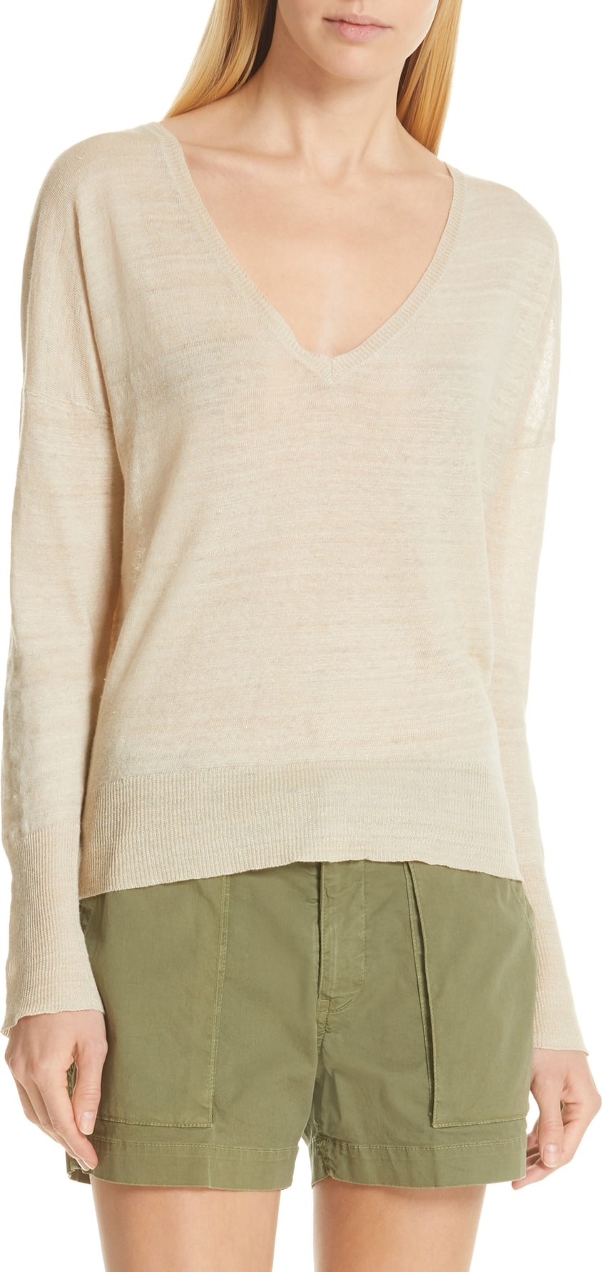 Nili Lotan Nina Linen Sweater