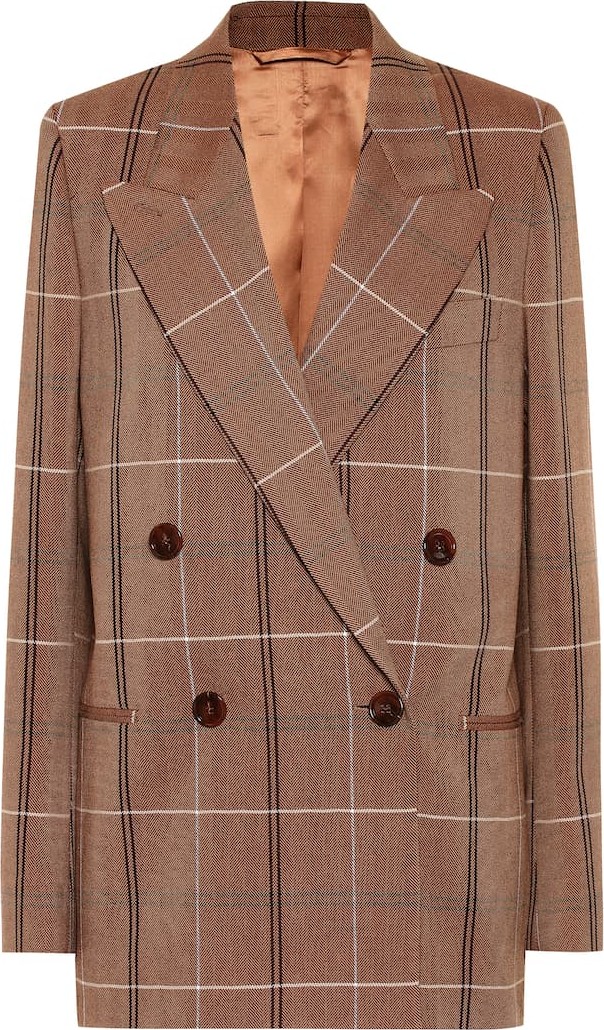Acne Studios Wool and cotton-blend blazer